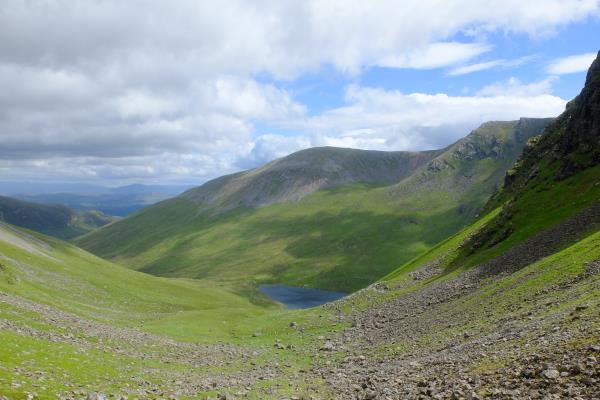 Photo of Looking down to Lochan a' Choire