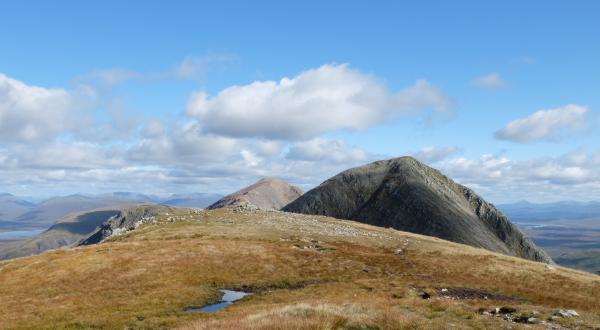 Photo of View from Stob Coire Altruim looking at Stob na Doire (1,011m) with Stob Dearg (1,022m)