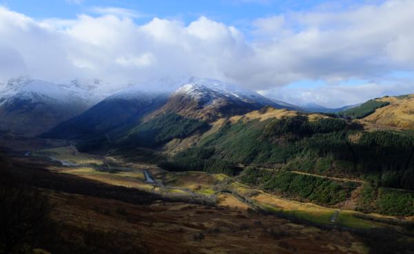 Photo of Cloud clearing in Glen Nevis