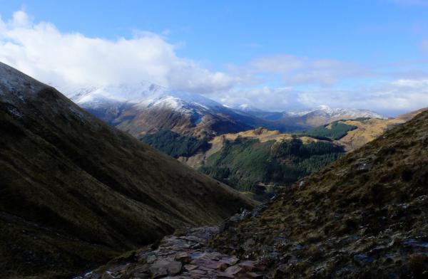 Photo of Looking back to the Mamores