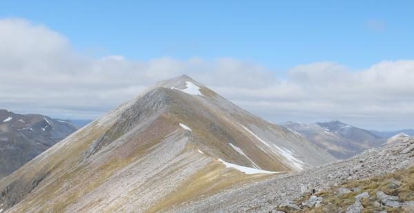 Photo of Looking to Binnein Mor ridge from 1,062m spot height
