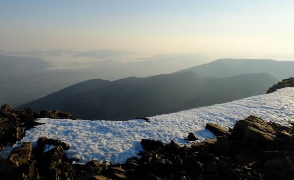 Photo of Looking north from Ben Nevis summit
