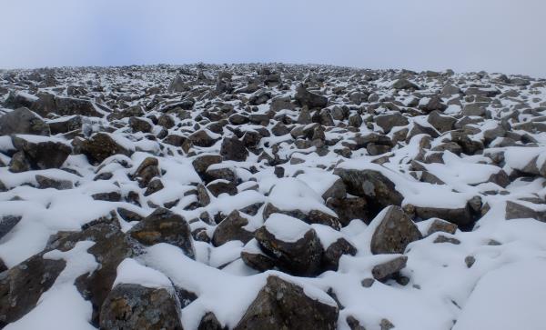 Photo of Boulder field up to Ben Nevis summit