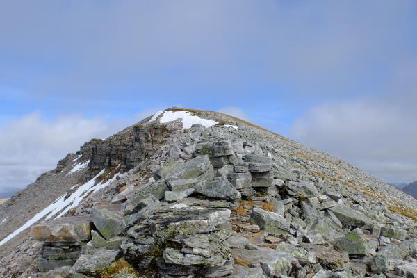Photo of Ascending Top of Stob Coire Cath na Sine
