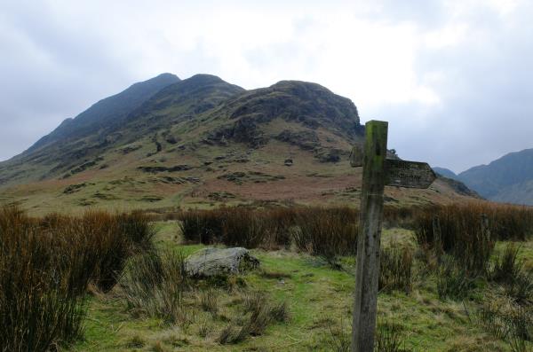 Photo of Looking up to Fleetwith Pike