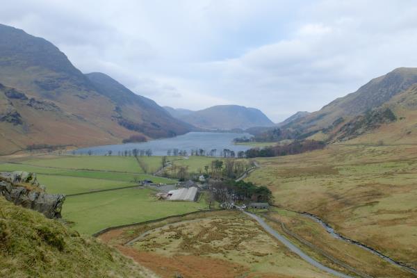 Photo of Initial view along Buttermere water