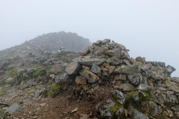 Photo of No views at top of Stob Coire Sgreamhach