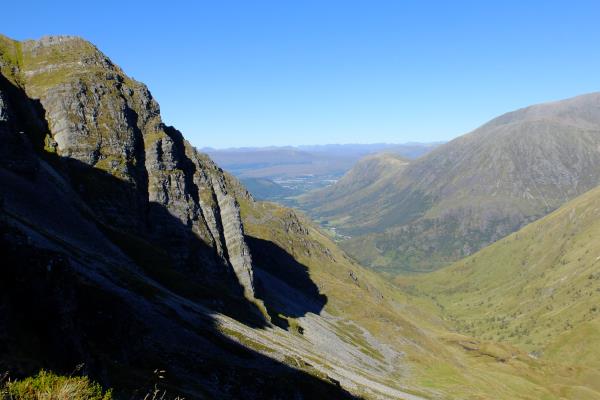 Photo of Looking down into Glen Nevis