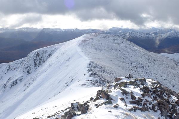Photo of Looking back on way to Binnein Mor