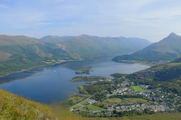 Photo of Looking over Ballachulish village to Loch Leven